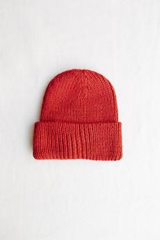 Baby-Alpaka Mütze Anatico Rot via Jyoti - Fair Works