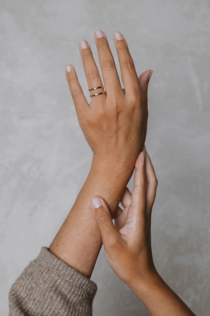 Ring Karana Messing from Jyoti - Fair Works