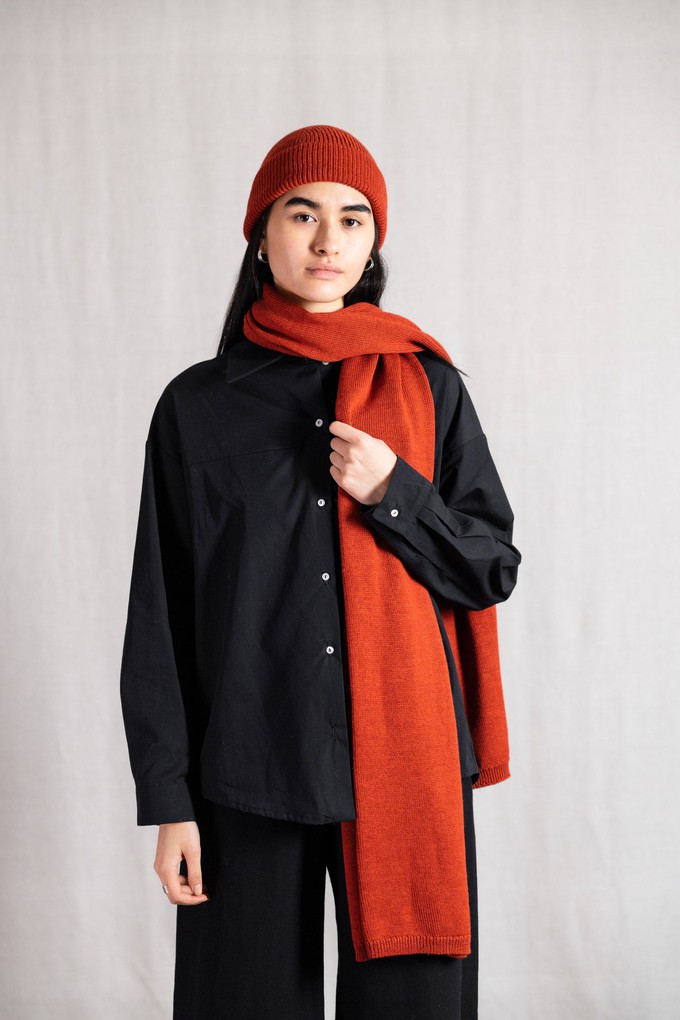 Baby-Alpaka Mütze Tarma Rot from Jyoti - Fair Works