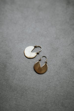 Ohrring Oppam Messing from Jyoti - Fair Works