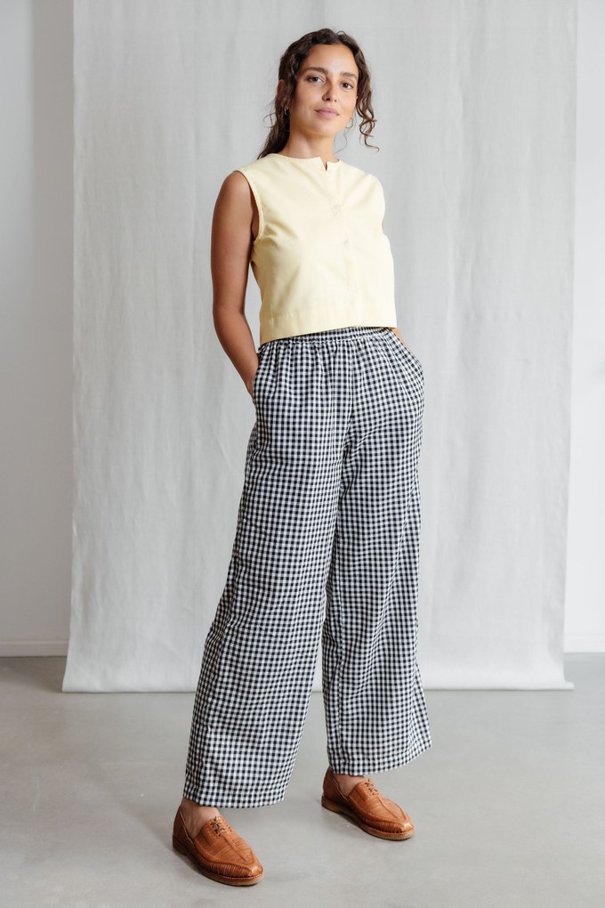 Bio-Baumwoll Hose Jayan Kariert from Jyoti - Fair Works