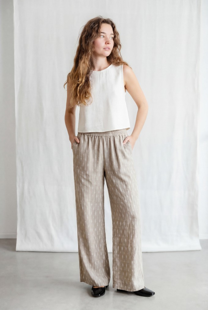 Bio-Baumwoll Hose Jayan Ikat from Jyoti - Fair Works