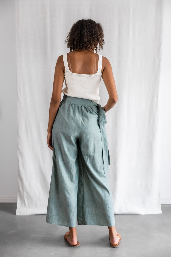 Bio-Baumwoll Hose Rajni Eukalyptus from Jyoti - Fair Works
