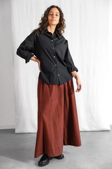 Bio-Baumwoll Maxirock Jharna Rum-Rosine via Jyoti - Fair Works