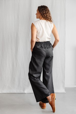 Hanf/Tencel Hose Jayan Schwarz from Jyoti - Fair Works