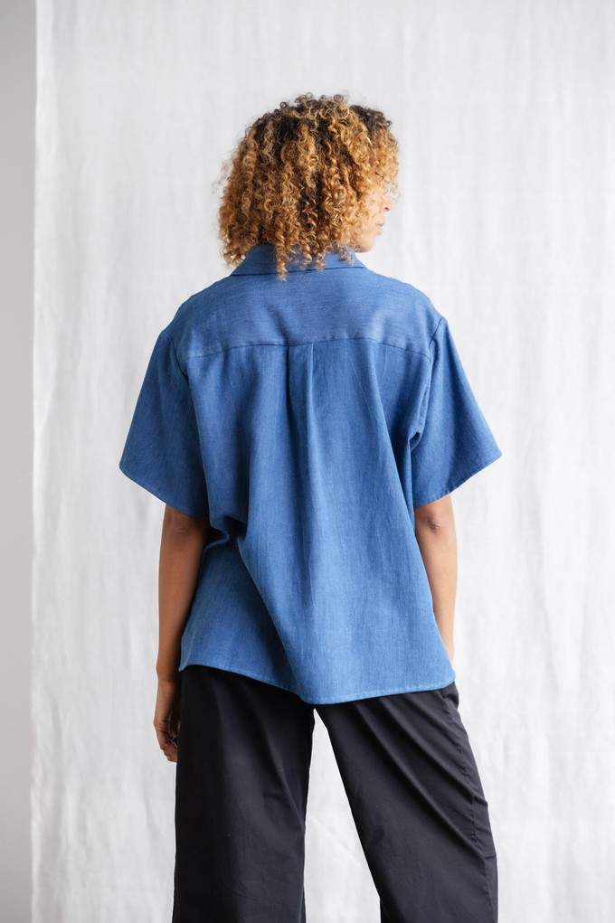 Bio-Baumwoll Shirt Nehani Denim from Jyoti - Fair Works