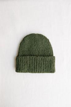 Baby-Alpaka Mütze Anatico Olive via Jyoti - Fair Works