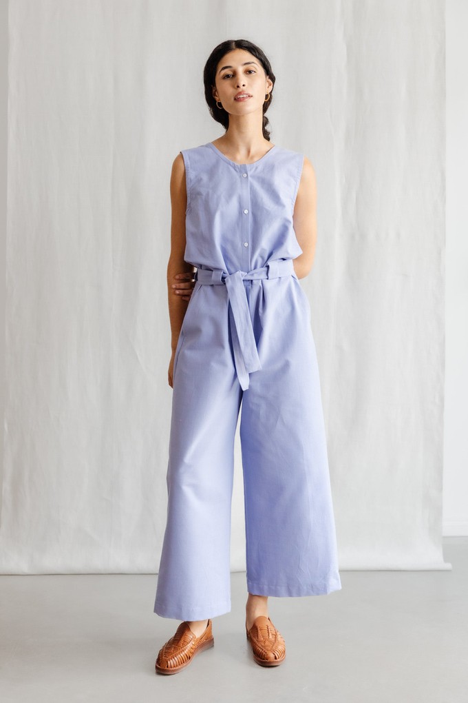 Bio-Baumwoll Jumpsuit Daksha Lila from Jyoti - Fair Works