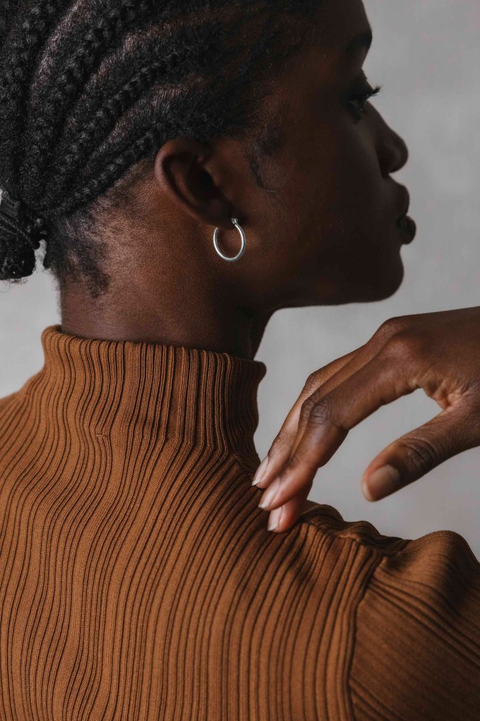 Creolen Goali Silber from Jyoti - Fair Works