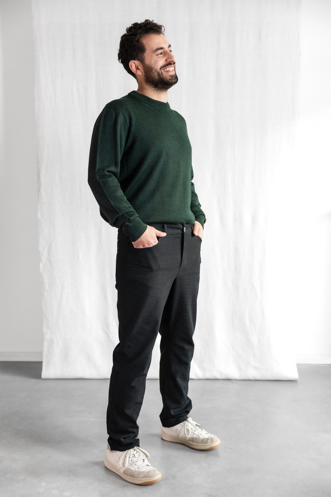 Bio-Baumwoll Hose Prakrit Schwarz from Jyoti - Fair Works