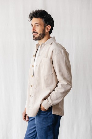 Bio-Baumwollcord Shaket Kalagi Beige from Jyoti - Fair Works