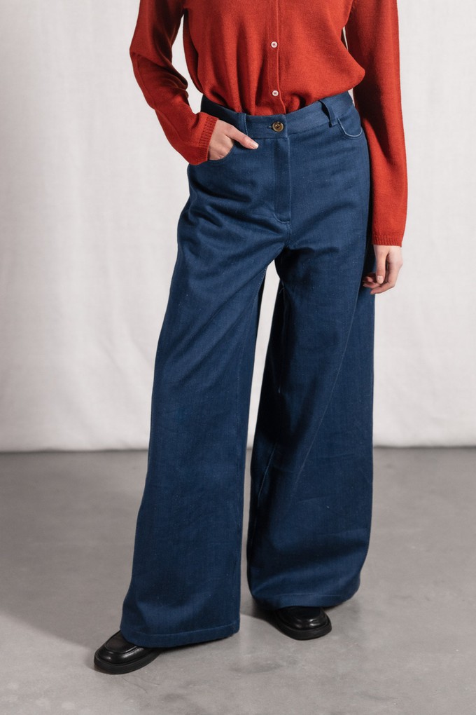 Bio-Baumwolldenim Hose Tarani Denim from Jyoti - Fair Works Bio-Baumwolldenim Hose Tarani Denim from Jyoti - Fair Works