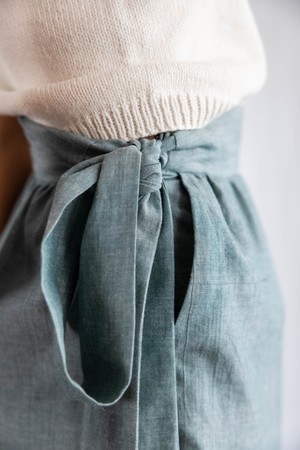 Bio-Baumwoll Hose Rajni Eukalyptus from Jyoti - Fair Works
