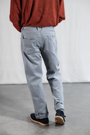 Bio-Baumwollcord Hose Prakrit Nebel from Jyoti - Fair Works