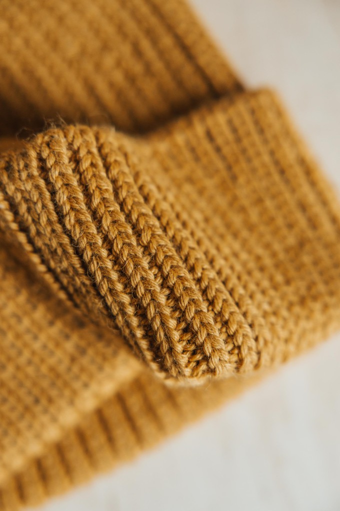 Baby-Alpaka Mütze Anatico Gelb from Jyoti - Fair Works