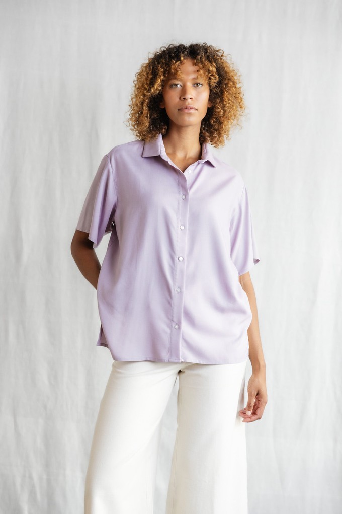 Ecovero Shirt Nehani Flieder from Jyoti - Fair Works