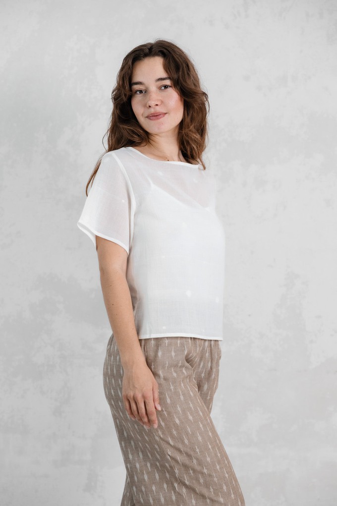 Bio-Baumwoll Shirt Sarala Bhuti from Jyoti - Fair Works