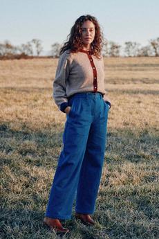 Bio-Baumwolldenim Hose Suhrutam Denim via Jyoti - Fair Works