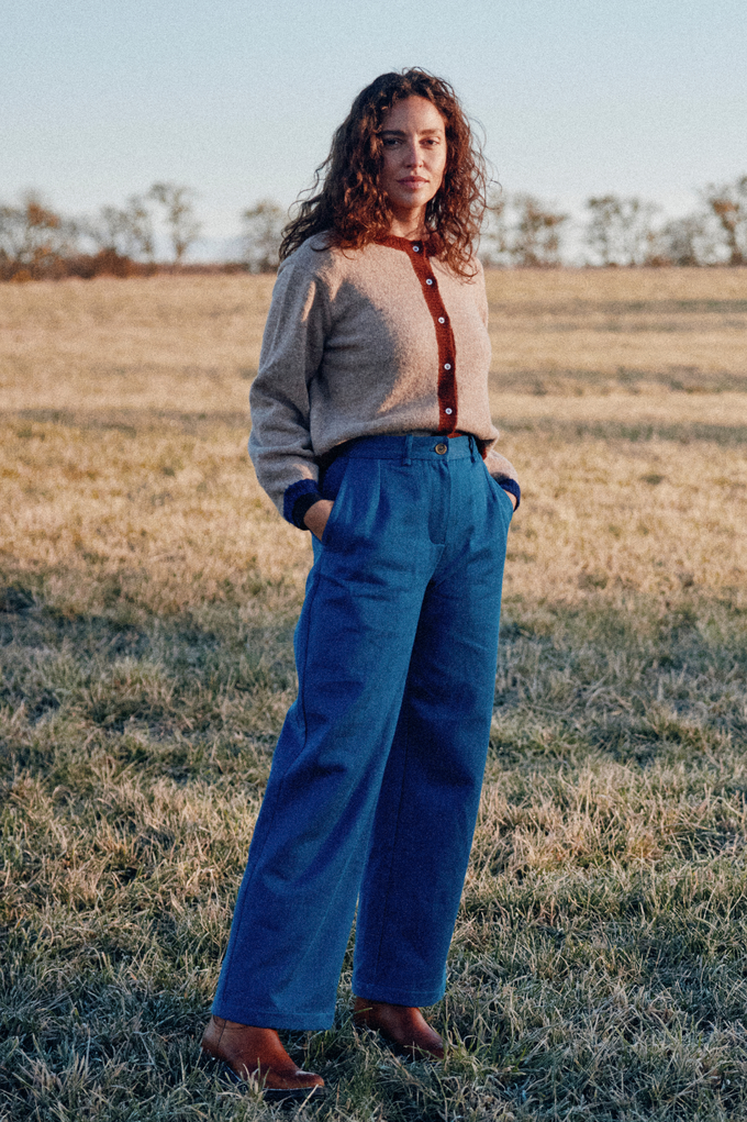 Bio-Baumwolldenim Hose Suhrutam Denim from Jyoti - Fair Works Bio-Baumwolldenim Hose Suhrutam Denim from Jyoti - Fair Works