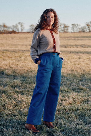 Bio-Baumwolldenim Hose Suhrutam Denim from Jyoti - Fair Works Bio-Baumwolldenim Hose Suhrutam Denim from Jyoti - Fair Works