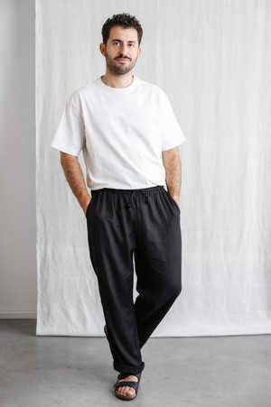Hanf/Tencel Hose Jhan Schwarz from Jyoti - Fair Works