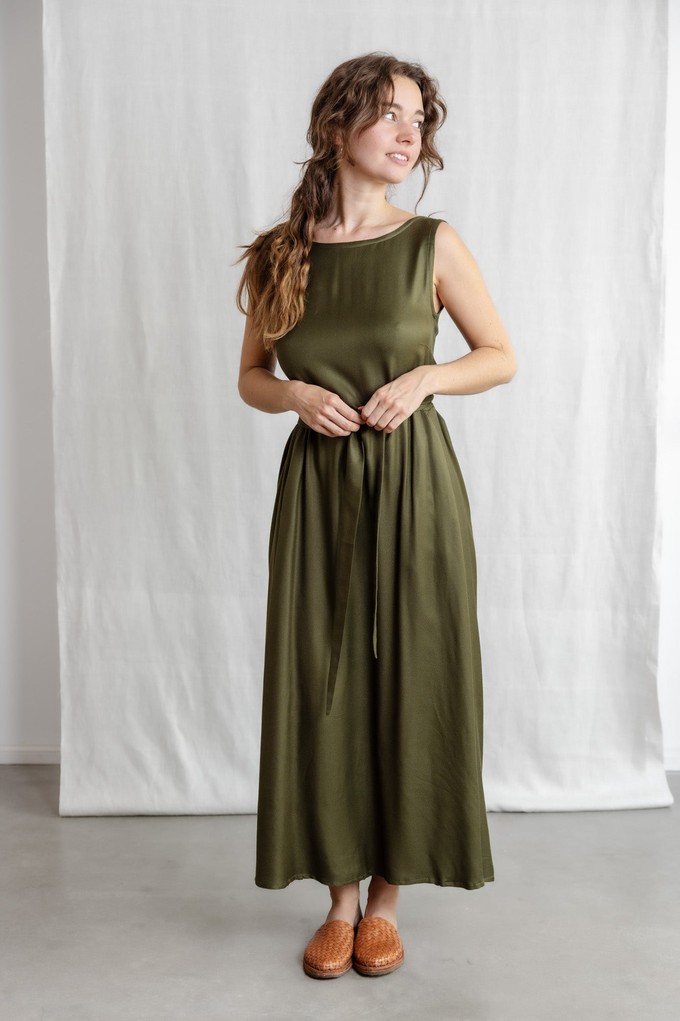 Modal Kleid Khushi Khaki from Jyoti - Fair Works