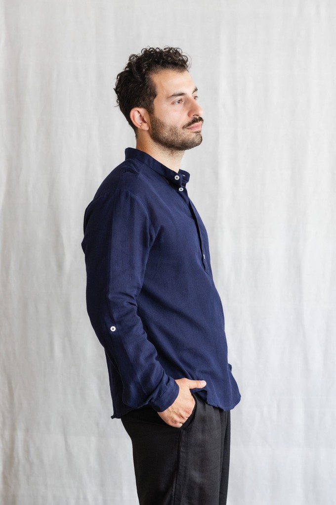 Baumwoll Tunika Tanu Blau from Jyoti - Fair Works