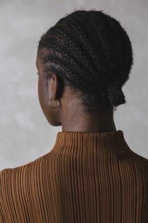 Creolen Goali Messing from Jyoti - Fair Works