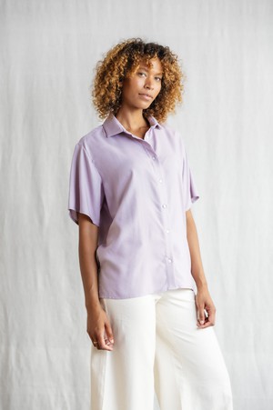 Ecovero Shirt Nehani Flieder from Jyoti - Fair Works