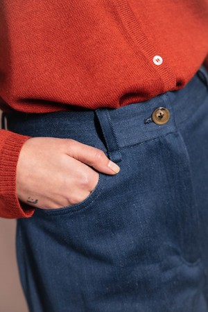 Bio-Baumwolldenim Hose Tarani Denim from Jyoti - Fair Works Bio-Baumwolldenim Hose Tarani Denim from Jyoti - Fair Works