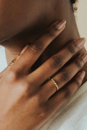 Ring Rivaali Messing from Jyoti - Fair Works