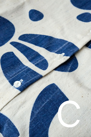 Bio-Baumwoll Top Diyan Print Atlantik from Jyoti - Fair Works