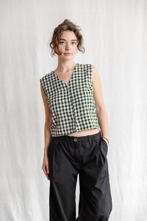 Baumwoll Top Chatania Checks from Jyoti - Fair Works