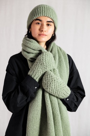 Baby-Alpaka Mütze Anatico Mint from Jyoti - Fair Works