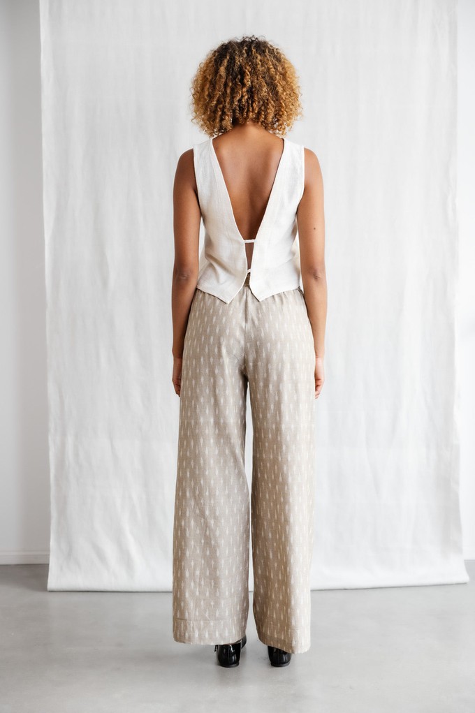 Bio-Baumwoll Hose Jayan Ikat from Jyoti - Fair Works