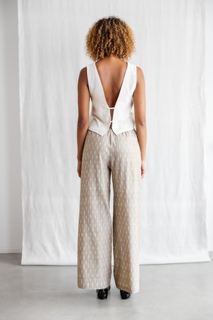 Bio-Baumwoll Hose Jayan Ikat from Jyoti - Fair Works