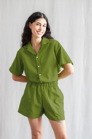 Bio-Baumwoll Shirt Neha Basilikum from Jyoti - Fair Works