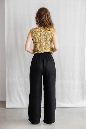 Hanf/Tencel Hose Jayan Schwarz from Jyoti - Fair Works