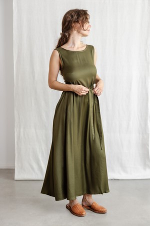 Modal Kleid Khushi Khaki from Jyoti - Fair Works