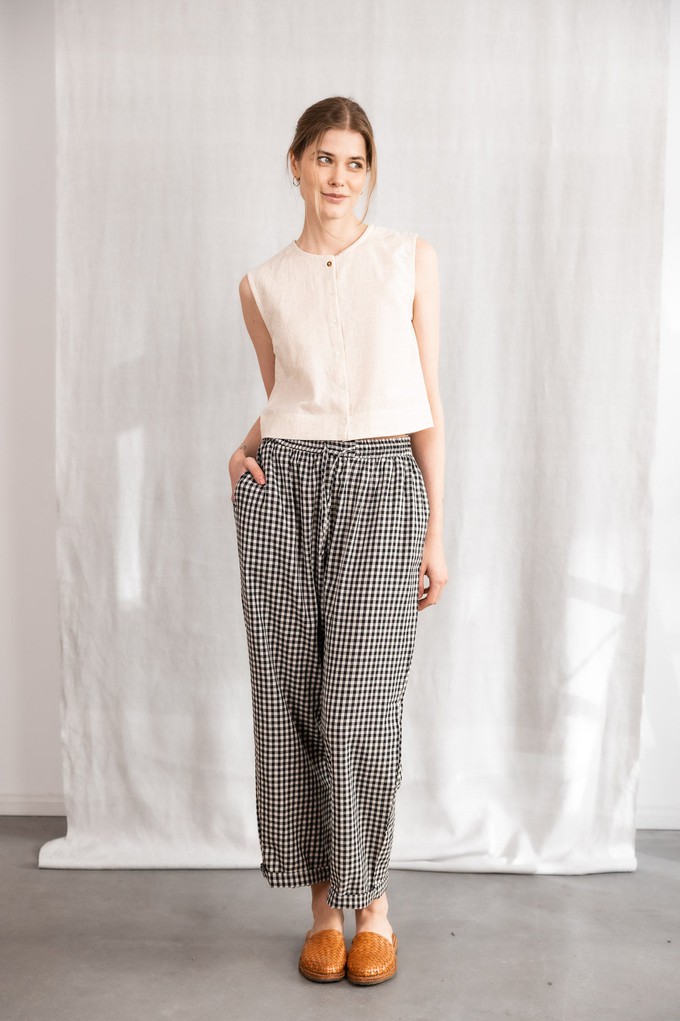 Bio-Baumwoll Hose Jhan Kariert from Jyoti - Fair Works