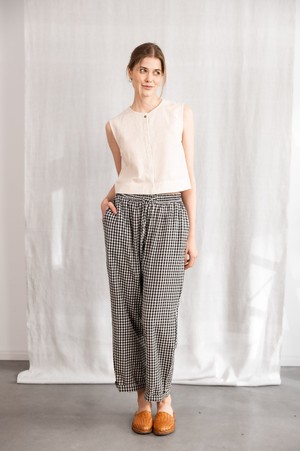 Bio-Baumwoll Hose Jhan Kariert from Jyoti - Fair Works