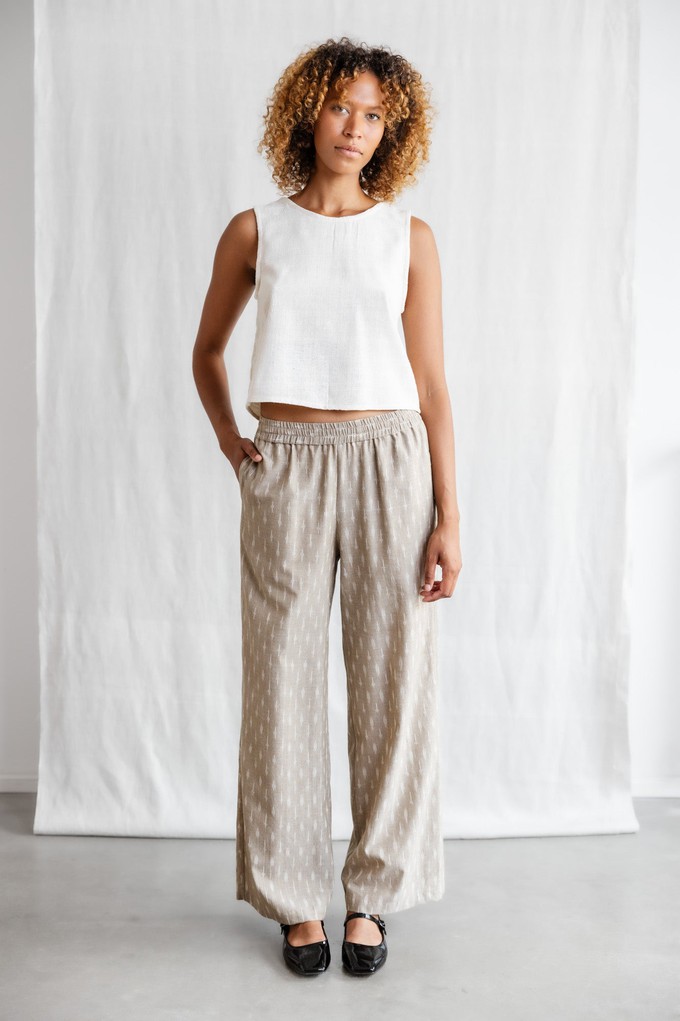 Bio-Baumwoll Hose Jayan Ikat from Jyoti - Fair Works