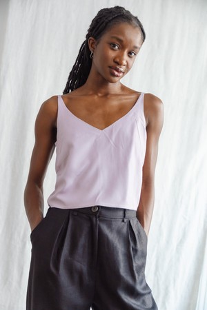 Ecovero Croptop Iya Flieder from Jyoti - Fair Works