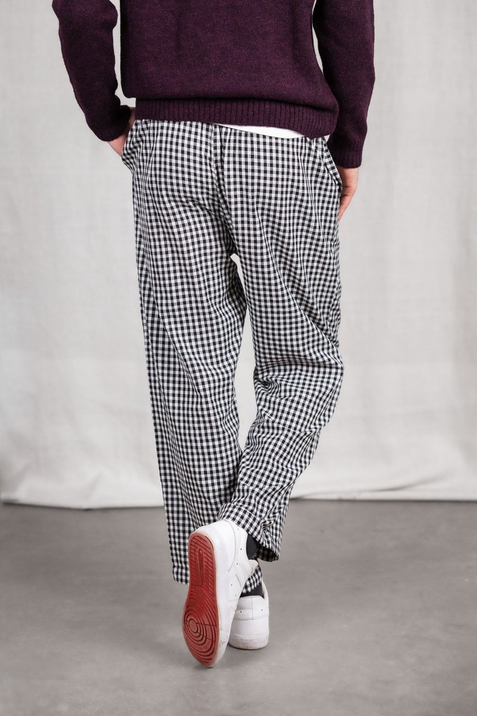 Bio-Baumwoll Hose Jhan Kariert from Jyoti - Fair Works