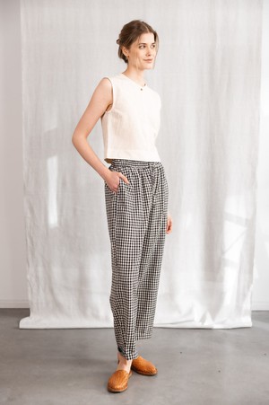 Bio-Baumwoll Hose Jhan Kariert from Jyoti - Fair Works