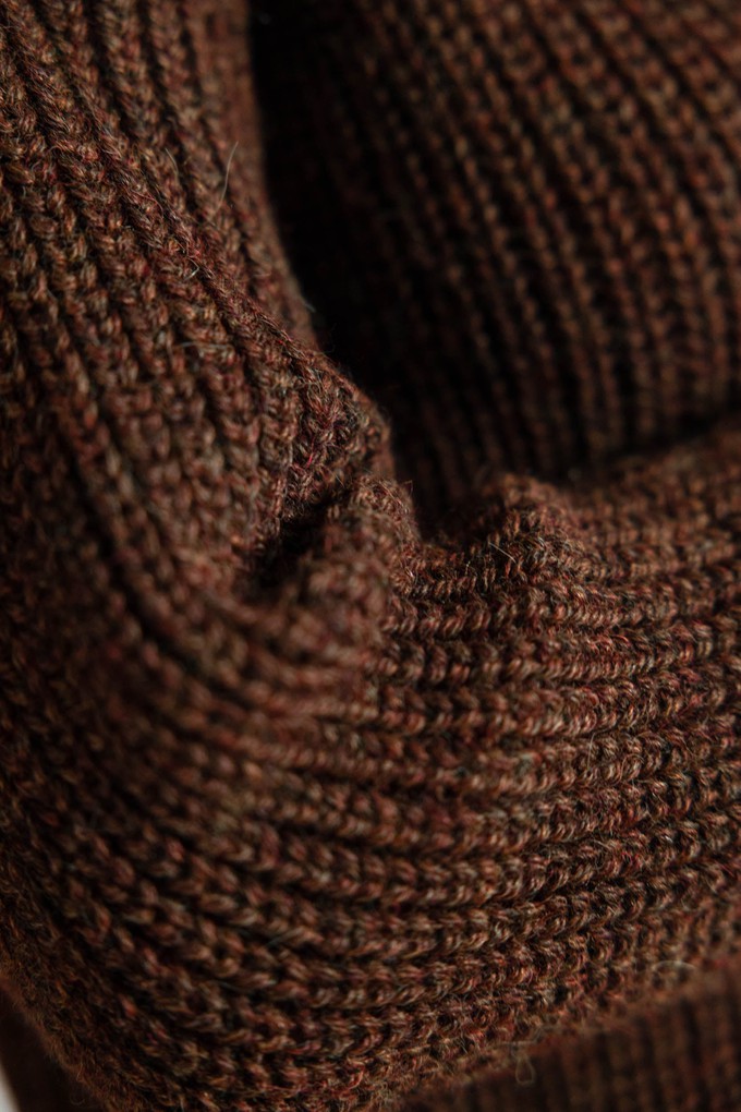 Baby-Alpaka Turtleneck Strickpullover Tacna Schokolade from Jyoti - Fair Works Baby-Alpaka Turtleneck Strickpullover Tacna Schokolade from Jyoti - Fair Works