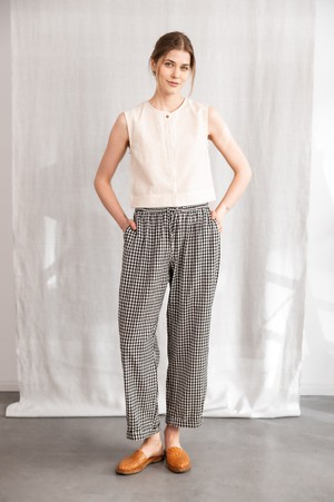 Bio-Baumwoll Hose Jhan Kariert from Jyoti - Fair Works