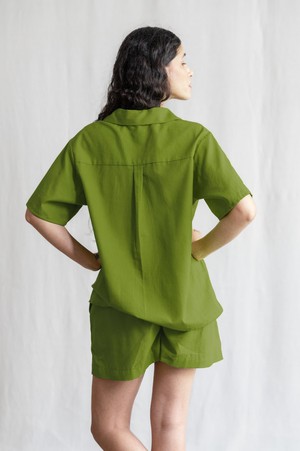 Bio-Baumwoll Shirt Nehani Basilikum from Jyoti - Fair Works