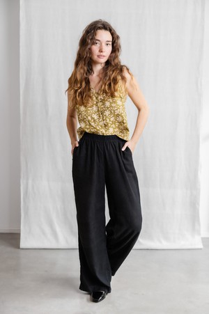 Hanf/Tencel Hose Jayan Schwarz from Jyoti - Fair Works