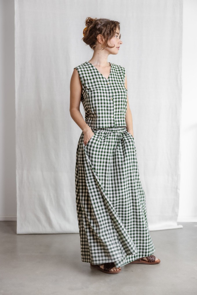 Baumwoll Maxirock Jharna Checks from Jyoti - Fair Works